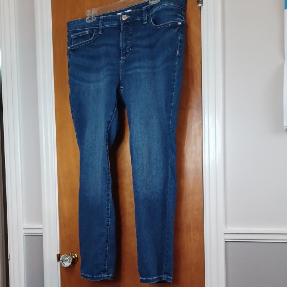 Lauren Conrad Skinny Jeans Sz.16. L.29". Rise 10.5". W.37".  EUC!